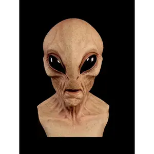 Realistic Pesenar Alien Mask, Perfect for Halloween Party Costume & Celebration Events, Unique Design for Cosplay & Festive