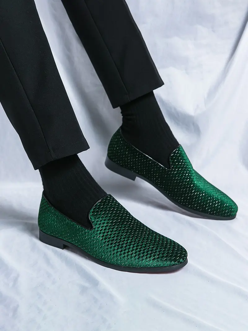 men Loafers glitter shoes - TikTok Shop men Loafers glitter shoes - TikTok Shop