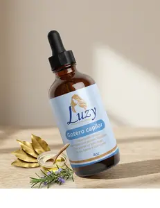 Luzy, Gotero Capilar, Herbal Tónico Capilar Herbal Fortalecedor with 18 Herbs Pro-Vitamina B5 & Hydrating Ingredients for Healthy Growth Strength & Shine Conditioner