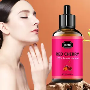 Rozino Red Cherry Essential Oil - Improve Dry Skin, Lock Moisture & Soothe Redness Body Care Soothing dry body oil curly  hair  oil  treatment