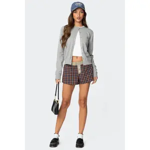 Mixed Plaid Boxer Shorts Mixed Plaid Boxer Shorts