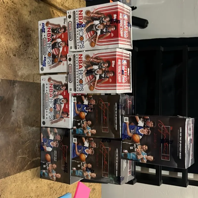 25/26 Topps Hoops and Signature blaster box’s