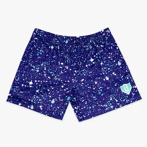 Baseball Lifestyle 101 Shorts Splatter Collection – 5 Premium Mesh Athletic Shorts for Youth & Adults Lightweight Summer Activewear Stay Cool All Season Perfect Gift for Kids & Adults