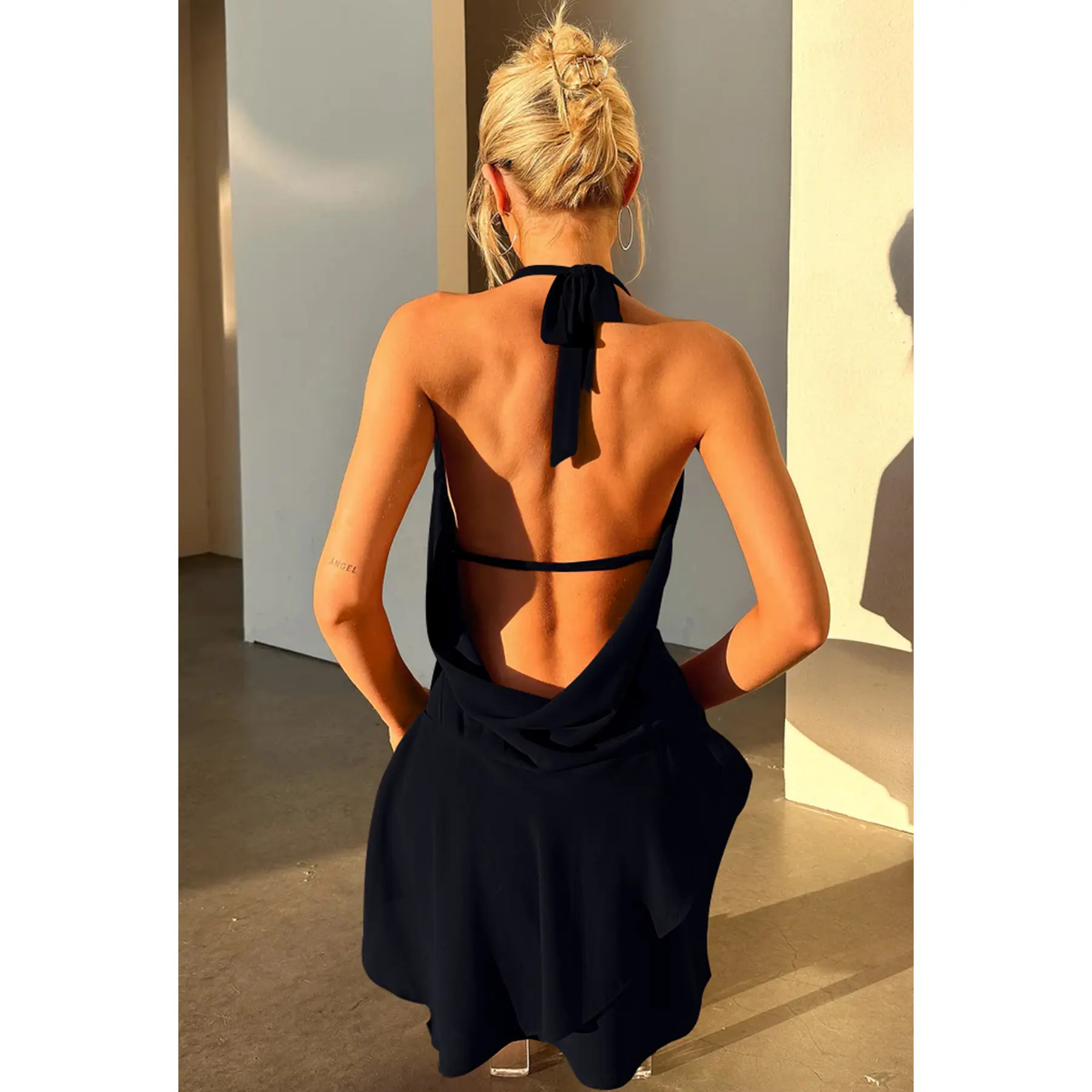OYV Women's Summer Sexy Deep V Neck Back Adjustable Party Mini Dress - TikTok Shop OYV Women's Summer Sexy Deep V Neck Back Adjustable Party Mini Dress - TikTok Shop