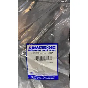 Armstrong Combination Wrench 5/16" 6pt Full Polish Long Pattern USA Made 25-310