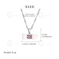 P-Puerto Rico-6（Silver-Color）