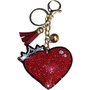 Rhinestone Keychain Accessories for Women, Purse Charms, Car Key Fob Keychain, Car Keys Keychain Charm, Bag Keyring