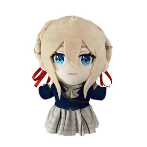 Anime Violet Evergarden Plush Toys 20cm Cartoon Character Cosplay Cute Soft Stuffed Pillow Birthday Gift
