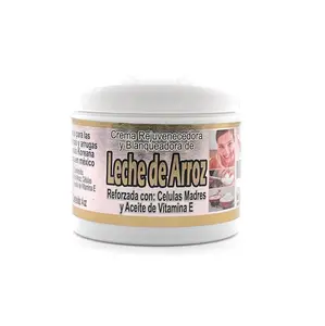 Rice milk facial cream with vitamin E