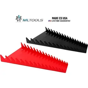 MLTOOLS 16 Tool Wrench Organizer - Made in USA