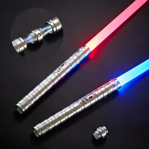 GlowWave LED Sword - Vibrant 15-Color Light-Up Blade, Rechargeable, for Kids & Adults Cosplay, Gaming, Party Fun Halloween