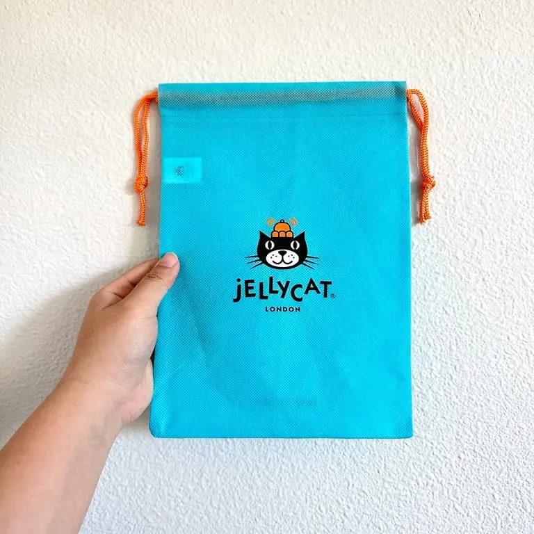 Cute Plush Toy DUST BAG Small – Jellycat London Drawstring Gift Pouch, Reusable Dust Bag for Stuffed Animals, Limited US Stock sohochic
