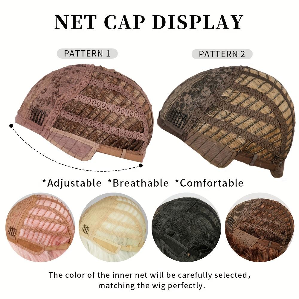 Pixie Cut Wig with Long Deep Wave Synthetic Hair and Bangs, Beginner-Friendly Mullet Style Wig