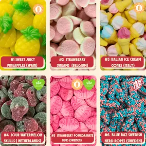 Stock Boy Build-A-Bag - 1/2 LB - We will pack your order live at our Pick N Mix Station - If not live, you can still order