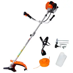 Donext 52cc Weed Eater/Wacker 2 in 1 String Trimmer with 10'' Brush Cutter Portable Lawn Garden Tool with Rubber Handle & Shoulder Strap Included