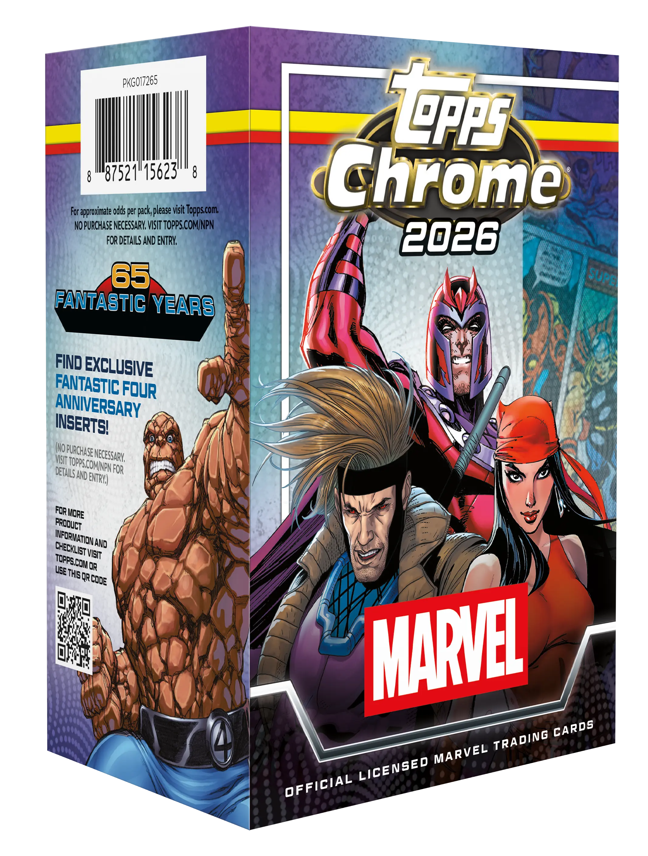 2026 Topps Chrome® Marvel Comics - Value Box