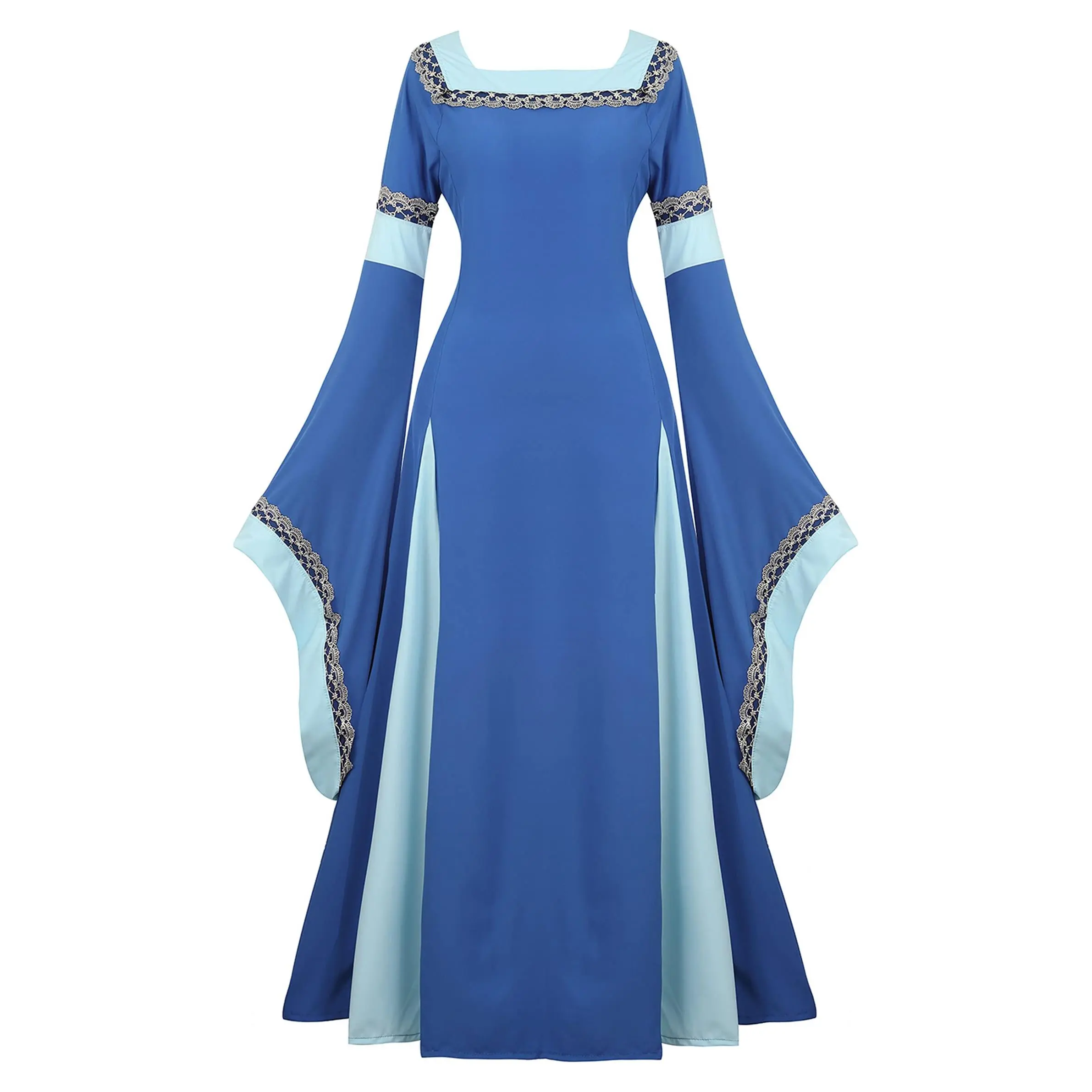 Milalee Womens Fairy Renaissance Dress Medieval Irish Peasant Style Ball Gown Perfect for Costume Parties Renaissance Fairs 6508