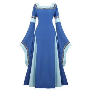 Milalee Womens Fairy Renaissance Dress Medieval Irish Peasant Style Ball Gown Perfect for Costume Parties Renaissance Fairs 6508