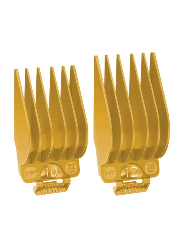 Wahl #10 & #12 Color Coded Clipper Guide Pack #3028063 Wahl #10 & #12 Color Coded Clipper Guide Pack #3028063