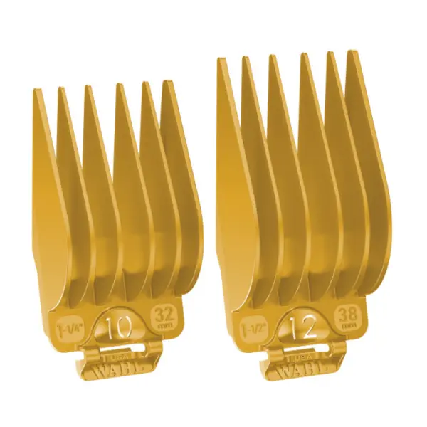 Wahl #10 & #12 Color Coded Clipper Guide Pack #3028063