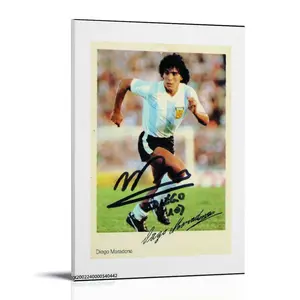 Diego-Maradona (2) Poster Posters Music Album Cover Posters Canvas Wall Art High-Resolution Vintage Band & Artist Prints for Room
