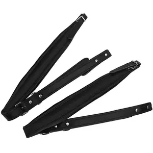 Accordion Strap Padded Bass Accordion PU Leather  Harness Straps Adjustable Belt for 16-120 Bass Accordion Musical Instrument Accessories