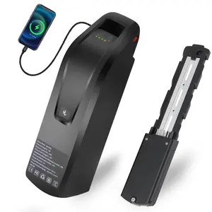 36V 20Ah Electric Bike Battery - Lithium Ion Ebike Battery Pack for 250W 500W 750W 1000W Motor, 4 Pin / 5 Pin High Capacity Replacement Battery with 40A BMS, USB Port & Safe Lock