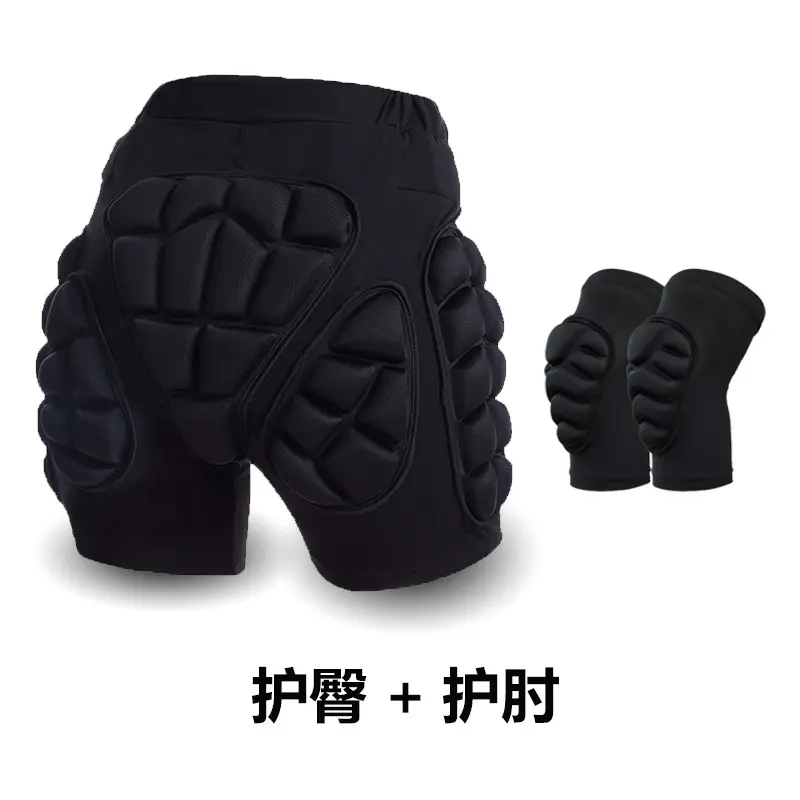 Shorts for hip and elbow protection