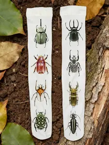 Y2K Gun Print Tights for Women, Fit, Harajuku Sweet Cool Style Aesthetic, Ballet Trendy Pantyhose, Fun Socks for Fashionistas