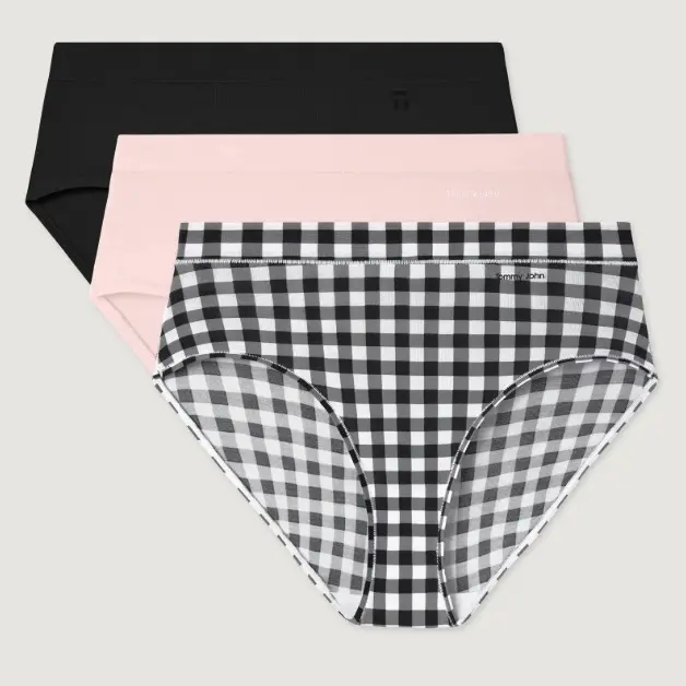 Black/Rosewater/Gingham