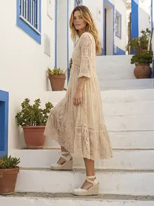 Womens Floral Embroidery Espadrille Wedge Sandals Closed Toe Elastic Ankle Strap Platform Shoes Boho Summer Vacation Comfortable Dressy Footwear