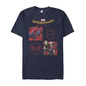 Men's Marvel Spider-Man: Homecoming Four Square T-Shirt