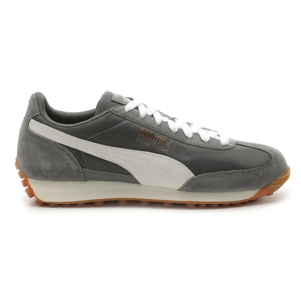 PUMA Mens Easy Rider Dub Lace Up Sneakers Shoes Casual - Grey