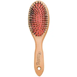 Eco-Friendly Mixed Bristle Paddle Hair Brush