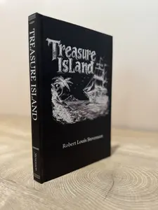 Treasure Island by Robert Louis Stevenson - Black Spine Book Collection