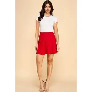 Claire Pleated Mini Skort