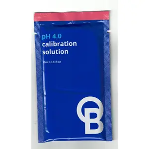 Bluelab pH 4.0 Calibration Solution Sachet – 18 ml Single-Use Buffer for pH Meters & Pens