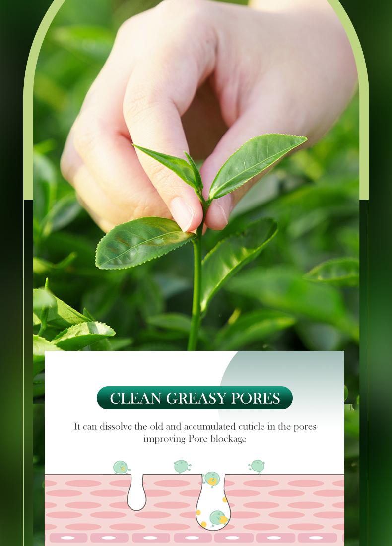 Tea tree acne oil control essence, lightens acne marks, natural cleansing and acne removal, removes blackheads, repairs skin essence