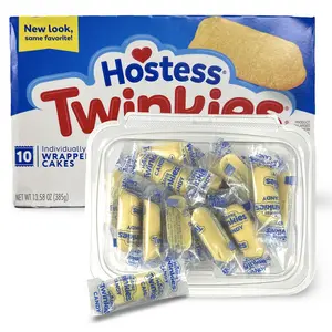 Twinkie Chocolate and Snack Cakes Combo, 10 Cakes & 1 Tub (8 oz, ~20 Pieces)