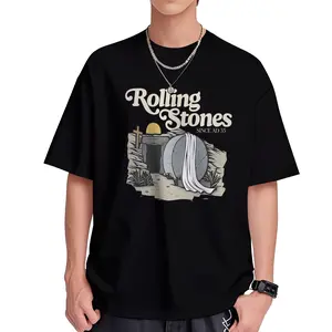 Comfort Colors Rolling Stones T-Shirt, Trendy Easter Clothing, Cotton Crewneck Unisex Pull Over T-Shirt Apparel
