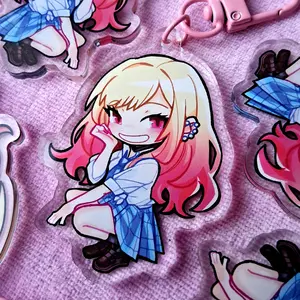 My Dress-Up Darling Marin Kitagawa Keychain [VER #2] | Unique Keychain Designs | Perfect for Backpacks, Keys and Gifts | High Quality and Customer Favorite Items