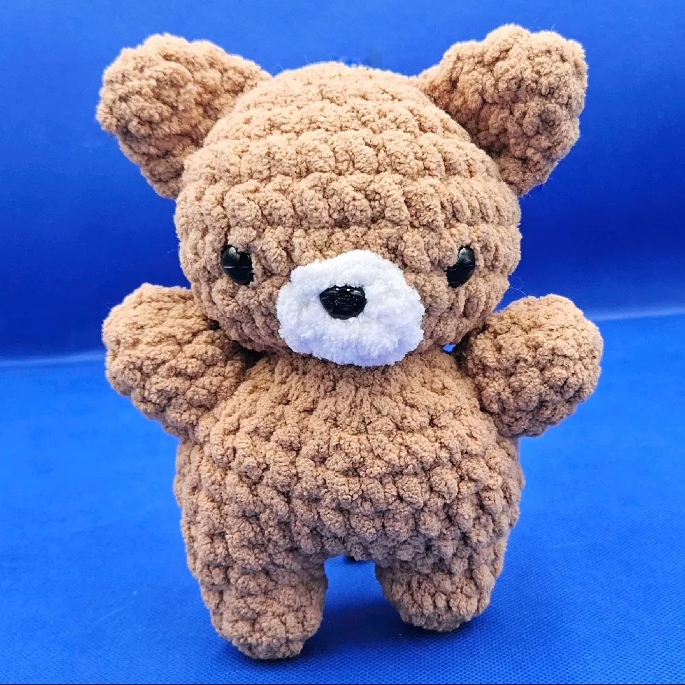 Handmade Crochet Mini Teddy Bear Plush