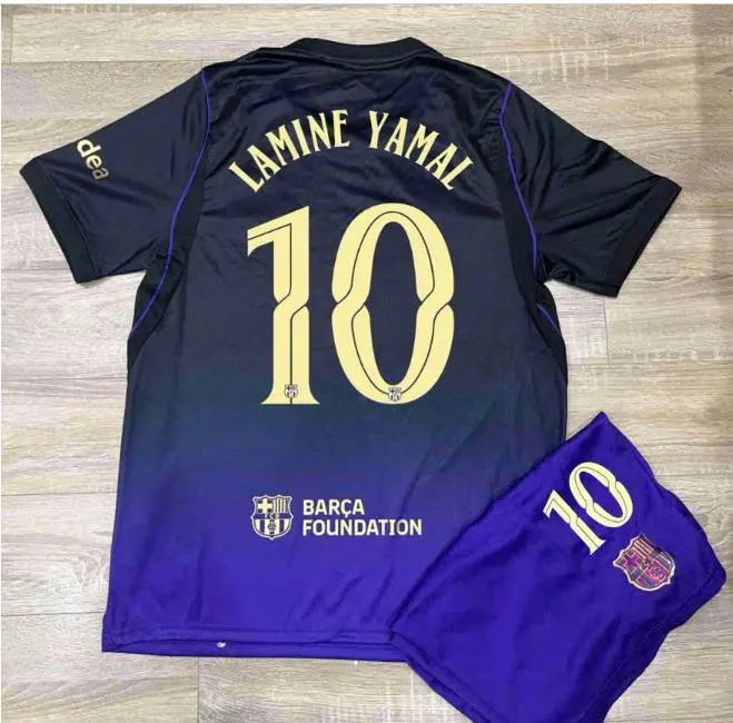 2026/27 Blue & Red Home Soccer Jersey Set – Premium Thai Mesh Polyester Football Kit, Breathable Quick Dry.