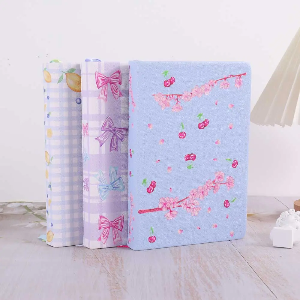 Dot Grid & Lined Journal 160 gsm Ultra-Thick Paper Vegan Leather Hardcover Bullet Journal with Ribbon Bookmarks Elastic Band & Pen Loop for Journaling Note-taking & Sketching - Drawing Sketchbook