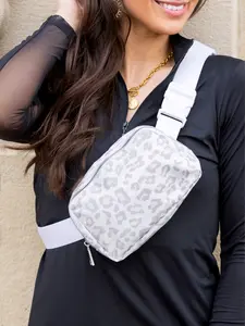 Nylon Adjustable Sling Belt Bum Fanny Bag