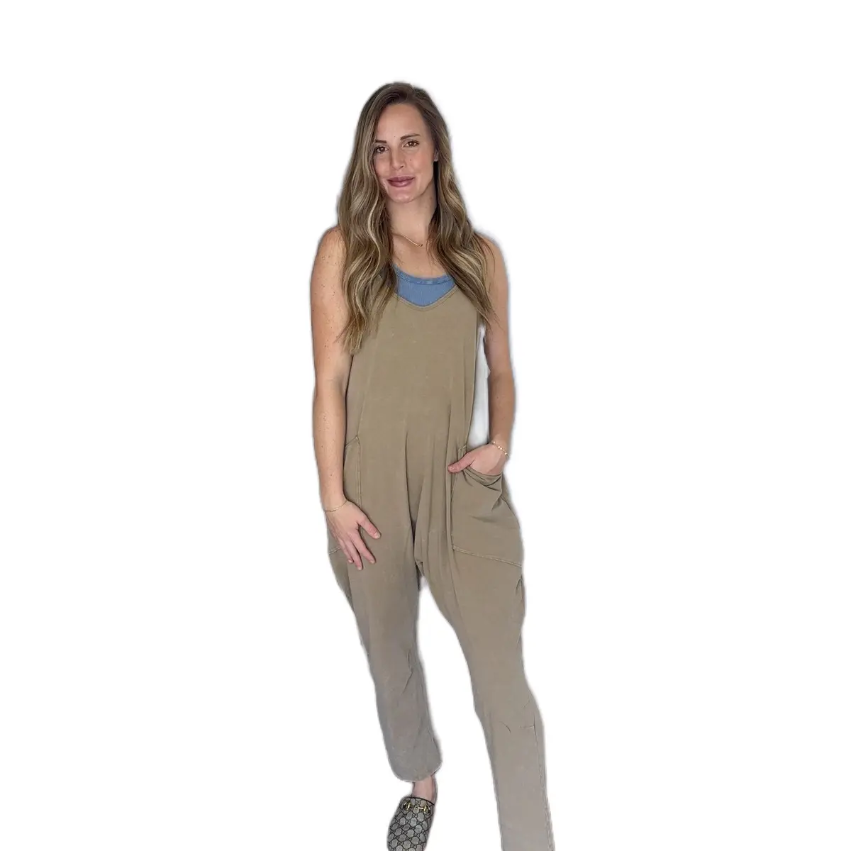 Mocha Jumpsuit