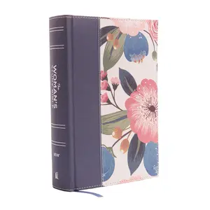 NIV, The Woman's Study Bible, Cloth over Board, Blue Floral, Full-Color, Red Letter: Receiving God's Truth for Balance, Hope, and Transformation by Dorothy Kelley Patterson||Rhonda Kelley||Thomas Nelson [Hardback Book]