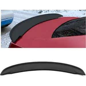 Rear Trunk Wing Spoiler Lip Compatible with 2014-2015 Chevrolet Camaro Unpainted Spoiler Wing