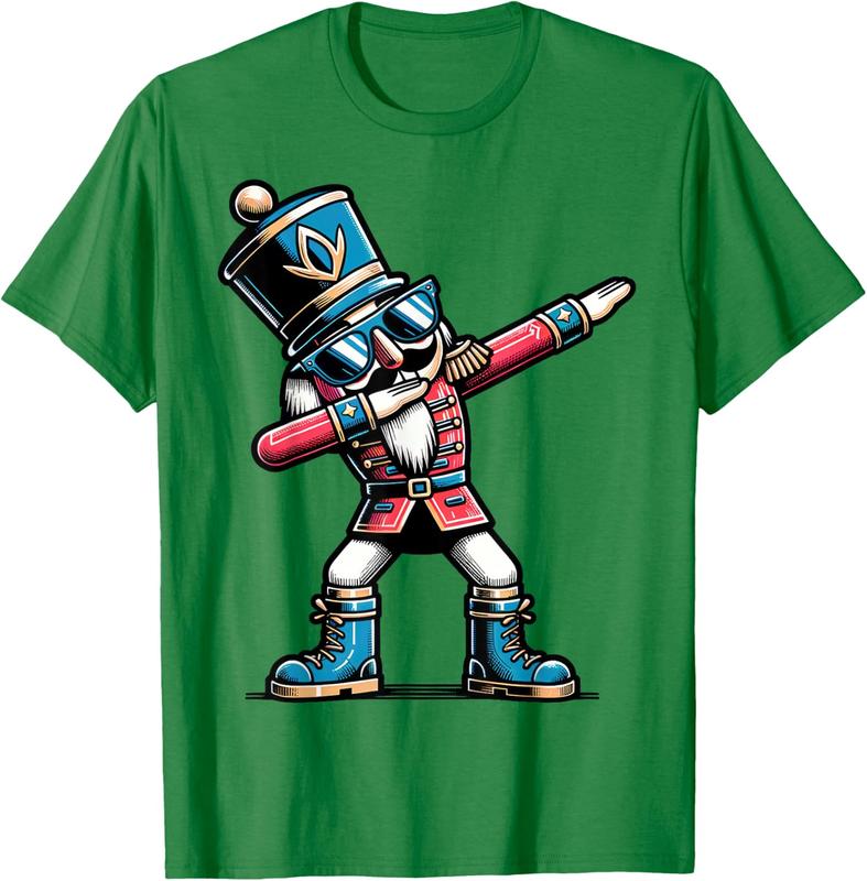 Christmas Gift Nutcracker Dabbing Boys Santa Xmas Funny Unisex T-Shirt Sweatshirt Hoodie Hooded Cotton Menswear Man Classic Short Sleeve Tshirt Christmas Gift Nutcracker Dabbing Boys Santa Xmas Funny Unisex T-Shirt Sweatshirt Hoodie Hooded Cotton Menswear Man Classic Short Sleeve Tshirt