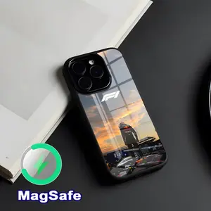 Red Bull F1 Phone Case Magnetic glass case for iPhone 17 Pro Max 16 15 14 13 11 Pro Max Plus Phone case Accessories
